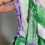 Shandar Nightgown Nursing‎ Breastfeeding Maxi Green Floral Sleepwear Pajamas Pjs Size M Photo 13