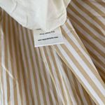 Line and Dot Ryline Dress Size Small Yellow Stripe Yellow/Tan Ruffle Tie Waist NWT Photo 15