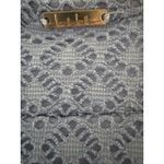 Nicole Miller  1 piece Swimsuit Size Small Blue Crochet Swimdress Festival Photo 5