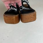 Chloé CHLOE- Woody Wedge Espadrille Platform Sandals Slip On Designer Fashion Photo 4