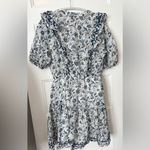 Lucky Brand  Victoria Ruffle Mini Dress Size Small Photo 1