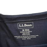 L.L.Bean  Women's Medium Navy/White Mariner‎ Knit Stripe Boat Neck Dress Photo 2