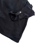 Anthropologie Dolan Left Coast Collection Black Draped Open-Front Cardigan – Size L Photo 3