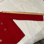 Abercrombie & Fitch  Authentic East Coast Vintage Wool Pea Coat Red Sz S Photo 9