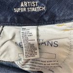 American Eagle  Outfitters Artist Super Stretch Dark Blue Flare Jeans Size 00 Photo 4