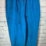N SANDWASH SILK by BIANCA Vintage Pants high waisted‎ baggy women’s size small Blue Photo 0
