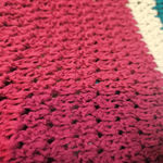 Old Navy  Size Extra Large XL Stripe Crochet Knit Tank Top Purple Blue White Photo 3