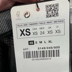 ZARA NWT Woman Pencil Skirt Gray Houndstooth Size XS Career Office Business Photo 3