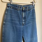 American Vintage Vintage Britannia Wide Leg Sailor Jeans Sz 4 Distressed High Rise Photo 3