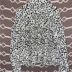Topshop  Women’s Dalmatian Animal Print Blouse Photo 5