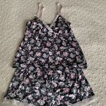 Laura Ashley Laura Ashley® | Gray Floral Tank Pajama Set ,size L Photo 6