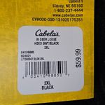 Cabela's NWT  Womens Black Hooded Deer Lodge Toggle Sweater Jacket 2XL Photo 3