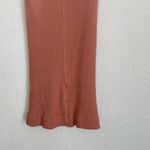 RE/DONE X HANES Faded Clay Pink Ribbed Tank Top Photo 8