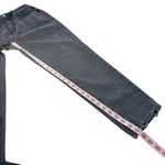 Princess Polly Zaiden Straight Leg High Rise Washed Black Denim Jeans US 6 Photo 13