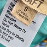 True Craft  Gray Floral Halter Tie Padded Active Bikini Bralette Swim Top S Small Photo 4