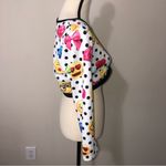 Love j USA Emoji Cropped Long Sleeve Top Polka Dot Size M/L Photo 2