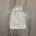 Maeve NWT  open knot collard halter sweater tank Size medium Photo 2