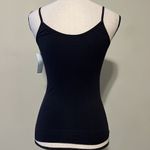 IZOD  intimates small solid black tank pair with jeans or wear as pajama top nwt Photo 2
