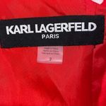 Karl Lagerfeld  Ruffle Shift Dress, Size 2‎ Photo 4