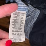 Free People  Party in the back Sheer Pinstripe Button Down Top size XS Photo 8