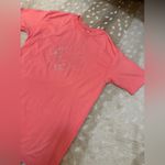 Disney  wear vintage coral pink rhinestone Mickey Mouse T-shirt women’s large Photo 2