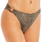 Faithfull the Brand Faithful the Brand Cheetah O-ring High Rise Bikini Bottoms  Photo 4