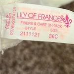 Lily Of France  Strapless Bra 36C Photo 2