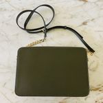 Michael Kors Jet Set Olive Leather Zip Chain Crossbody Bag Photo 4