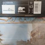 Sorel  Ella II block snakeskin slide size 6.5 Photo 3