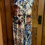Lani boho plunging earthy maxi dress Size M Photo 8