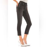 AGOLDE  Riley High Rise Straight Crop Jeans in Progress Photo 9