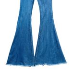 SheIn 🔃High Waist Blue Flare Leg Denim Jeans Photo 5