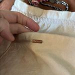 Free People Emmie White Cotton Crossbody Bag with Chain Strap Photo 4