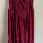 Vanity large burgundy tank top Red Photo 0
