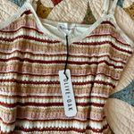 NWT cozy striped crochet midi dress. Great fall colors Brown Size XL Photo 1