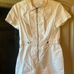 ZARA White Utility Romper Photo 0