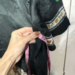 Alemais royal perfume button down shirt Black Size 6 Photo 11