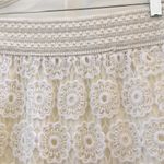 FINAL MARKDOWN Ladies lapis crocheted skirt small Photo 2