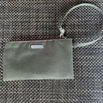 Baggallini Bagallini Fabric Zipper Wristlet Green Red Trim NWOT Photo 0