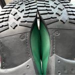 NEW Clizia Vera Pelle Green Italian Leather Mary Jane’s Size 9 Photo 4