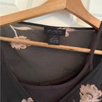 The Limited 100% Silk  Brown Y2K Blouse Photo 3