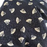 Liz Claiborne  Black Silk Vintage Midi Long Sleeve Dress Size 14 Photo 7