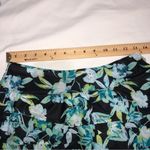 Zelos  Tennis Skirt Size S Skort Black Blue Floral Ruffle Layered Sporty Spice Photo 6