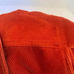 L.L.Bean Orange Corduroy Belted Trench Coat Jacket Women’s Small Petite Size undefined Photo 8