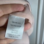 Paraphrase  Light Pink Scoop Neck Scalloped Hem Blouse M Photo 7