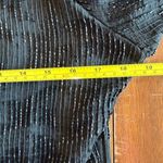 Laurence Kazar VTG Beaded Silk Top Black Sequin Evening Blouse Scalloped Size XL Photo 8