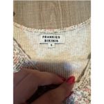 Frankie's Bikini Cabin Floral Waffle Set White Size M Photo 4