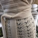 Moda Internacional Victoria's Secret Cable Knit Cream Sweater Dress Photo 9