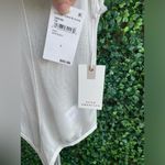 Good American NWT -  Extreme Sheer Sleeveless White Bodysuit High Cut Open Back Photo 4