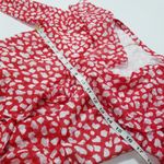 Free People Ruffle Mini Wrap Dress Long Sleeves Photo 8